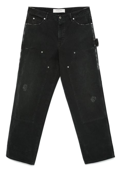 Pantaloni Marley Painter in nero Golden goose - uomo GOLDEN GOOSE | GMP01942P00192190100